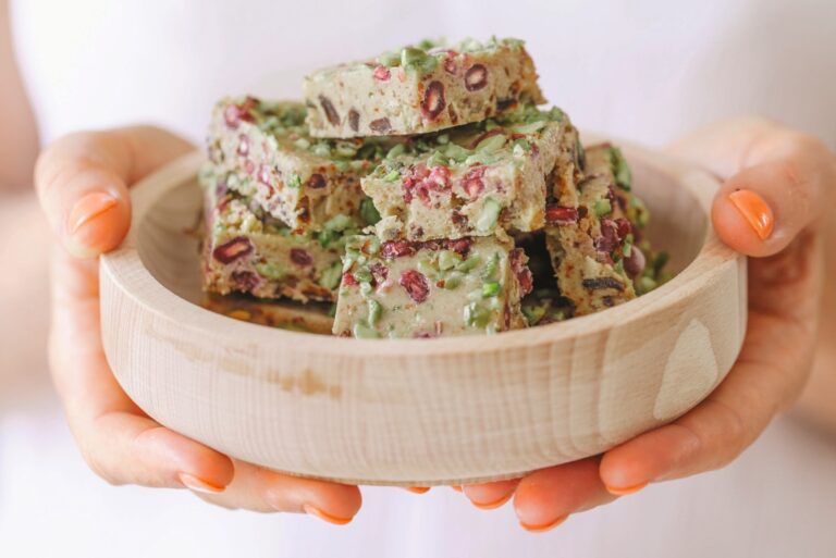 RECIPE: Pistachio & Pomegranate Halva