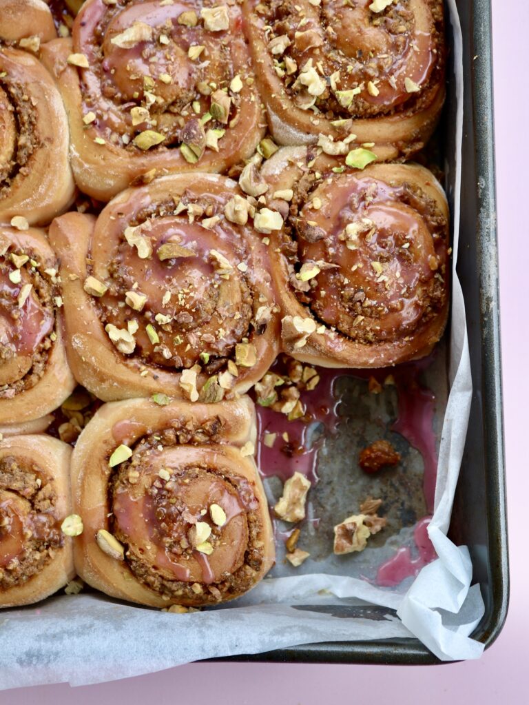 Let’s Go Pink | Alby Hailes – Blood orange baklava scrolls