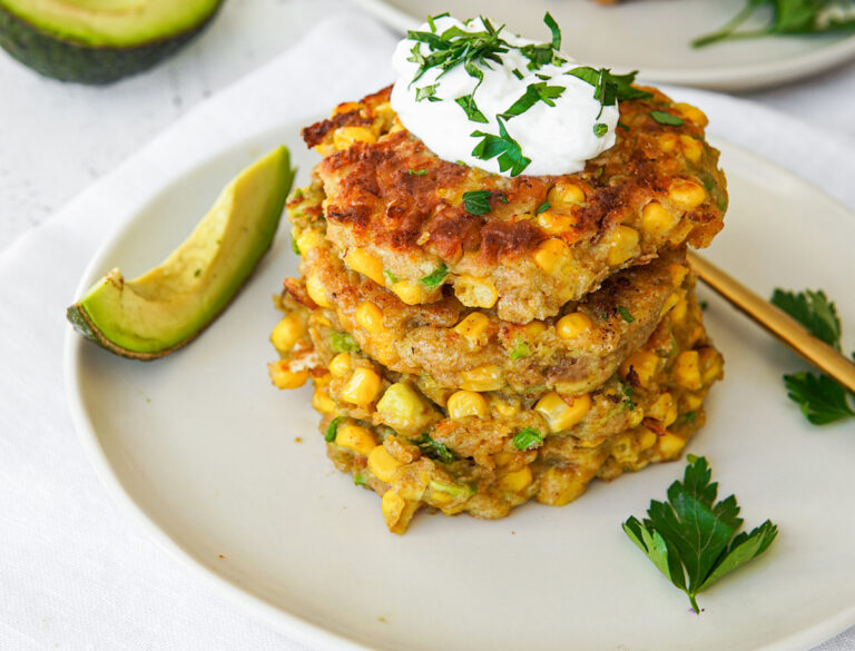 Recipe: Avocado & Sweetcorn Cakes